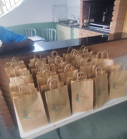 Doações entregues pelo Instituto